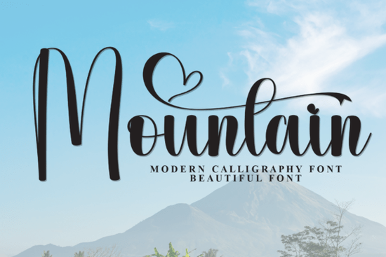 Mountain Font